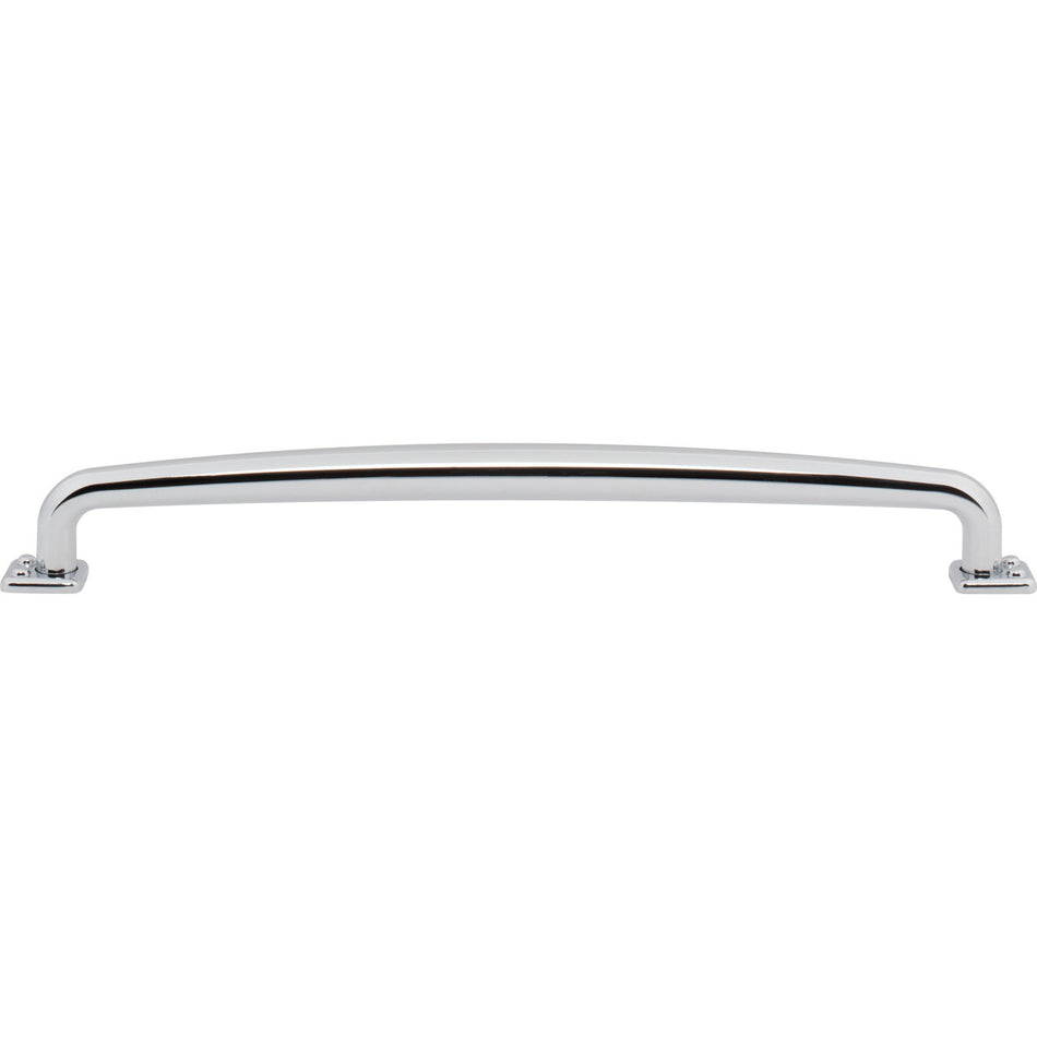 Atlas A545-CH: 8-13/16" cc Benning D-Handle Cabinet Pull - Polished Chrome