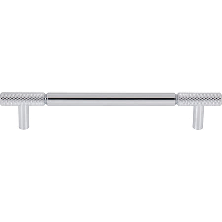 Top Knobs TK3242PC: 6-5/16" cc Prestwick Bar Cabinet Pull - Polished Chrome