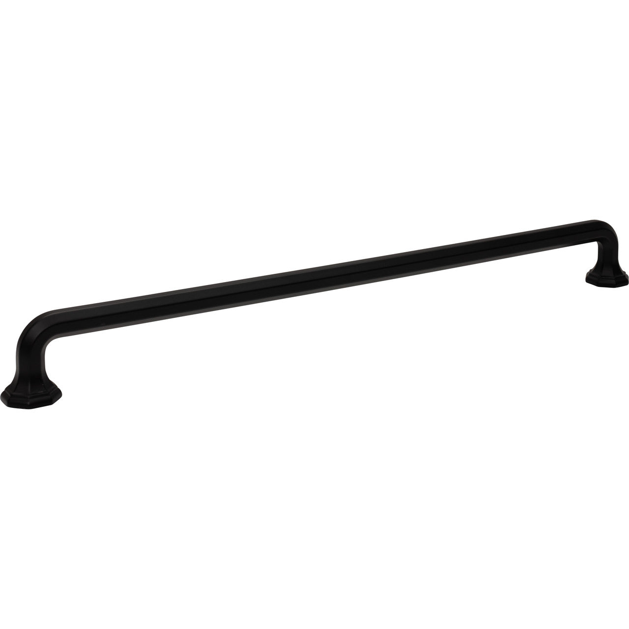 Atlas 451-BL: 18" cc Elizabeth Appliance Pull - Matte Black