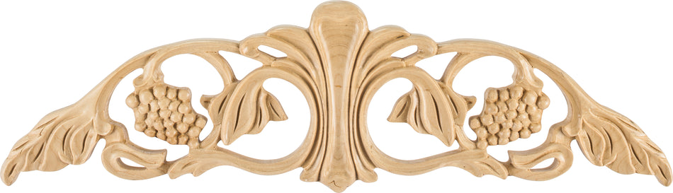 Hardware Resources ONL-07-20MP: 20" x 3/4" x 5-5/8" Grape Onlay - Maple