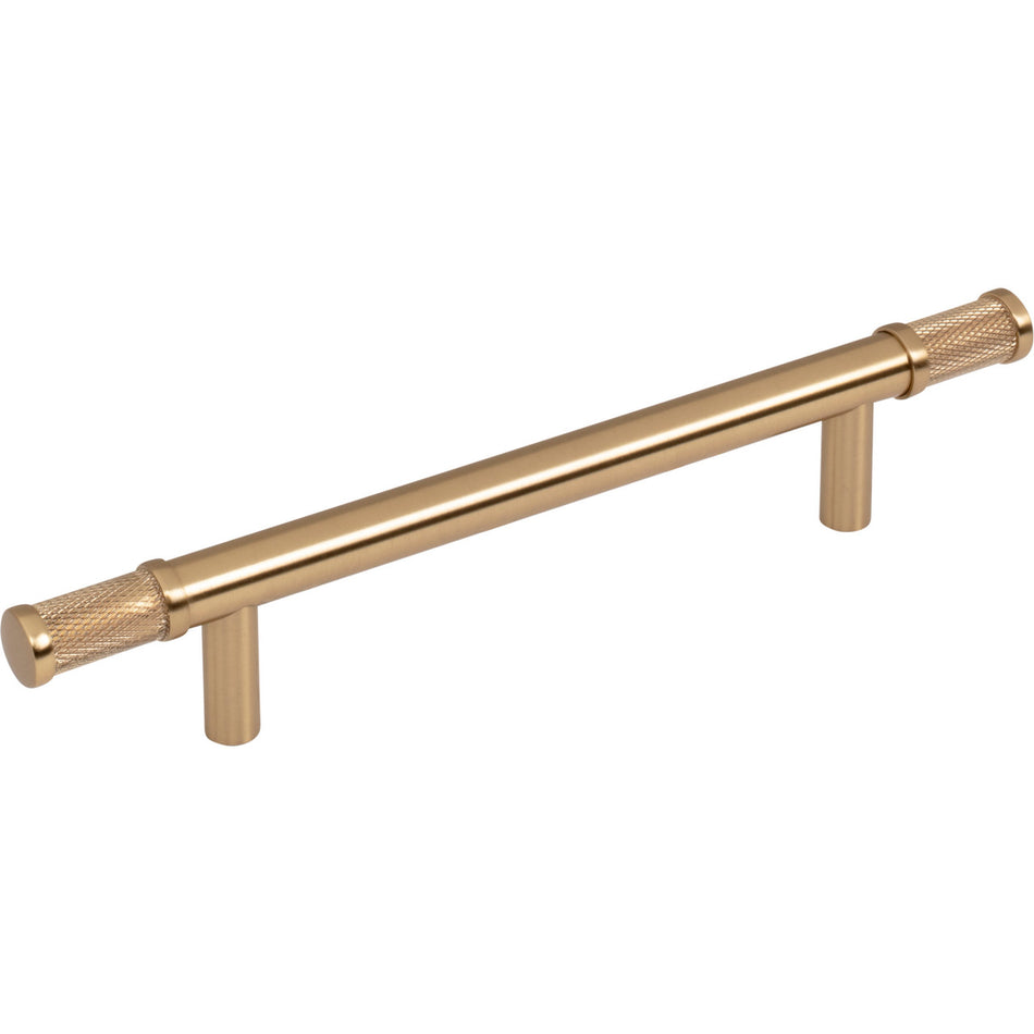 Top Knobs TK3233HB: 5-1/16" cc Burnham Bar Cabinet Pull - Honey Bronze