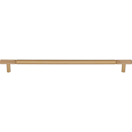 Top Knobs TK3245HB: 12" cc Prestwick Bar Cabinet Pull - Honey Bronze