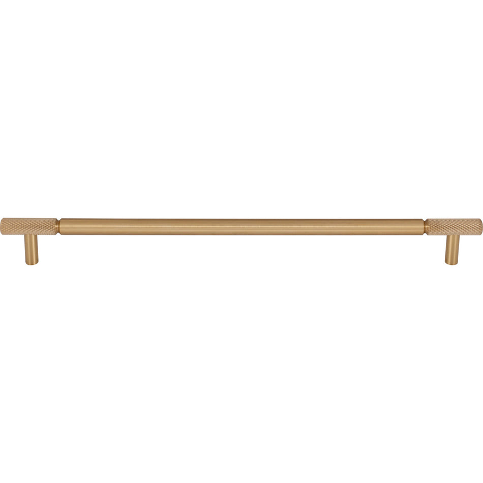 Top Knobs TK3245HB: 12" cc Prestwick Bar Cabinet Pull - Honey Bronze