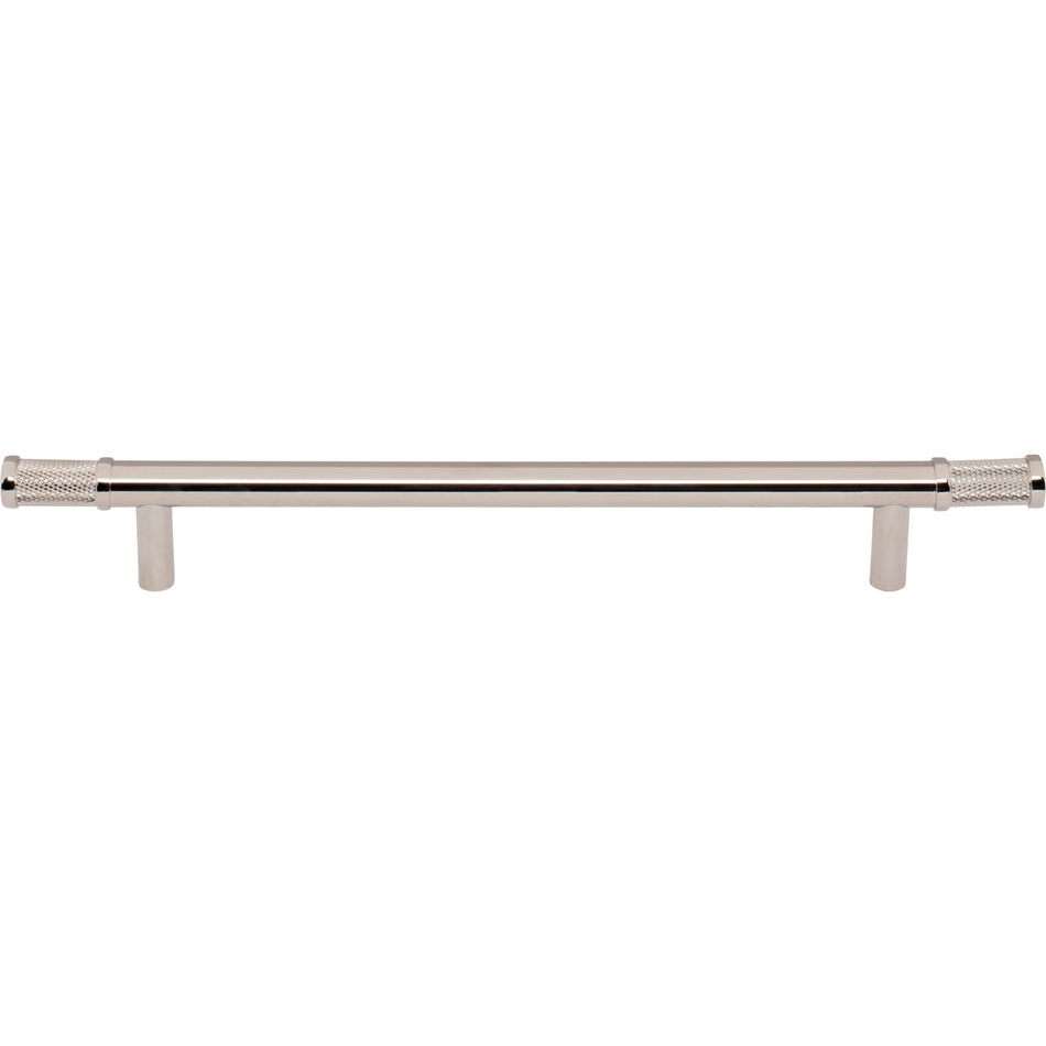 Top Knobs TK3235PN: 7-9/16" cc Burnham Bar Cabinet Pull - Polished Nickel