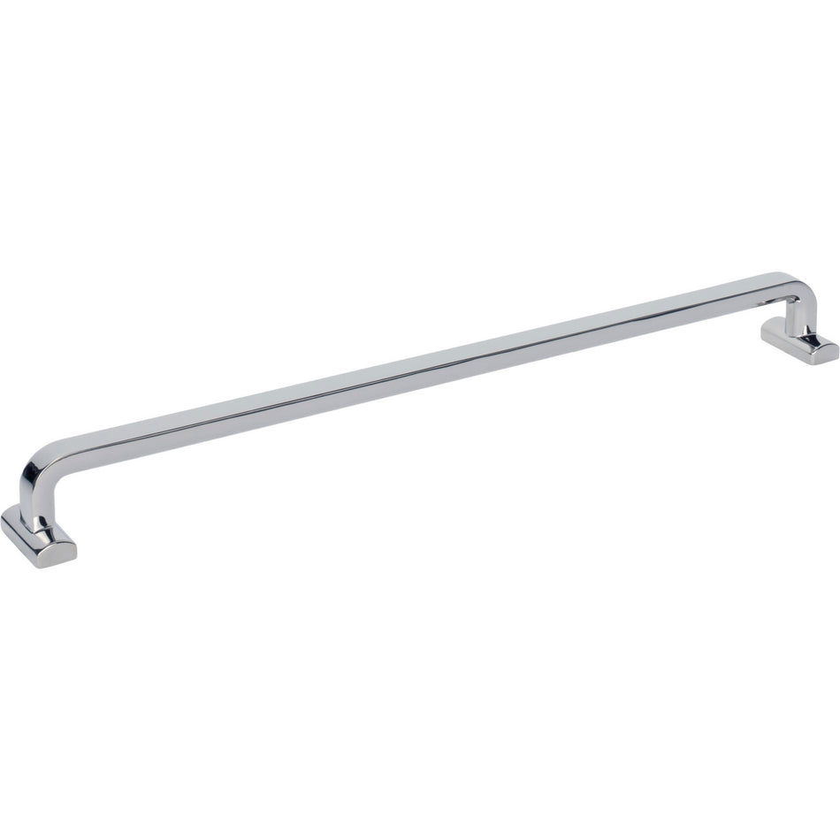 Top Knobs TK3167PC: 12" cc Harrison D-Handle Cabinet Pull - Polished Chrome