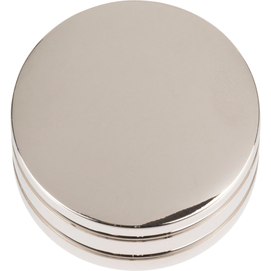 Atlas A950-PN: 1-1/4" Griffith Cabinet Knob - Polished Nickel