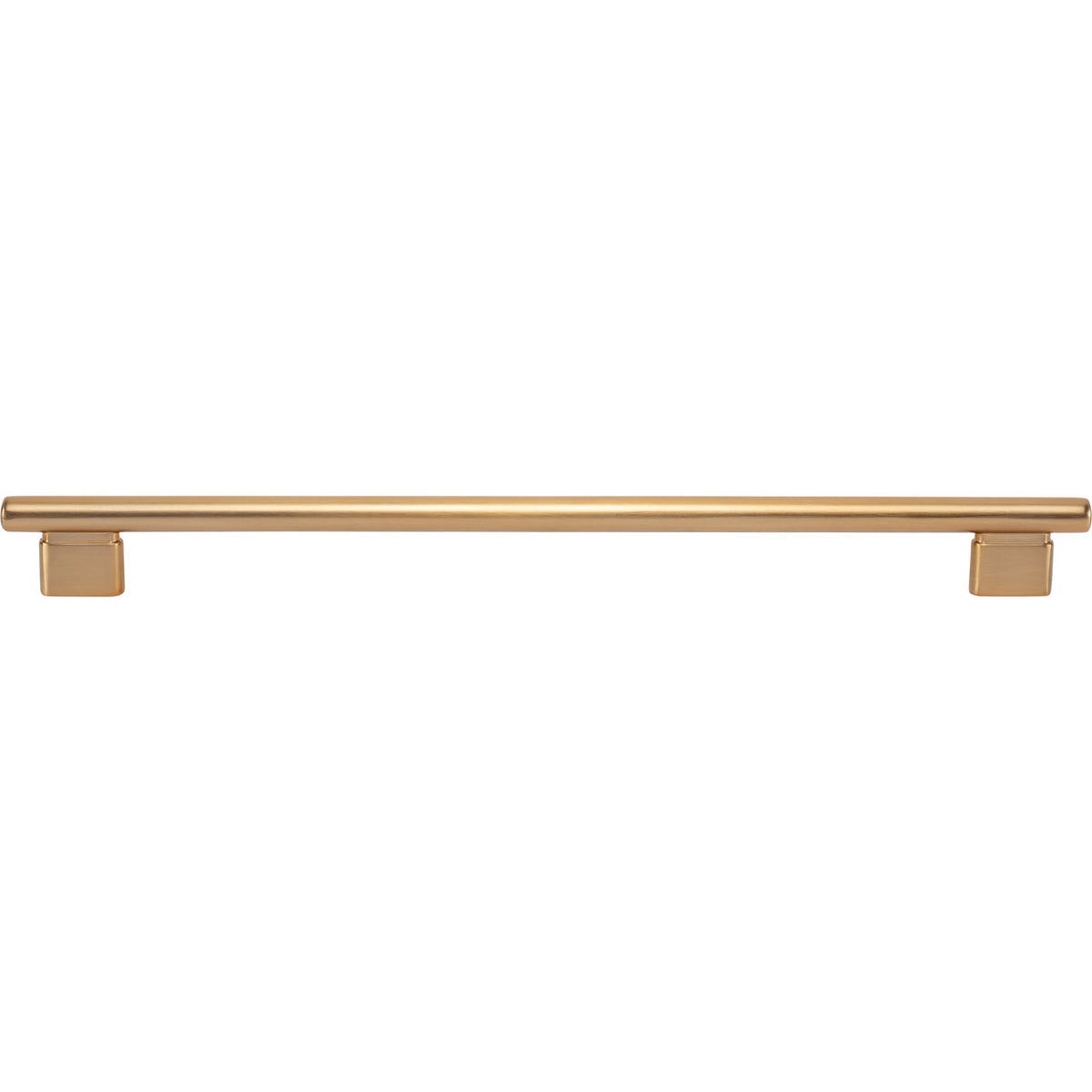 Atlas A517-WB: 12" cc Holloway Round Bar  Appliance Pull - Warm Brass