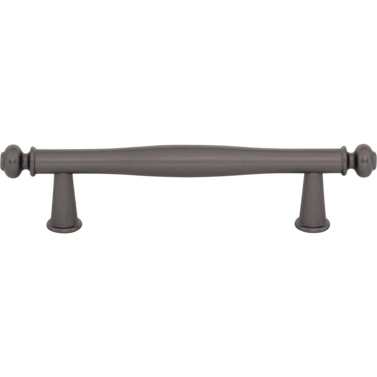 Top Knobs TK3191AG: 3-3/4" cc Coddington Cabinet Pull - Ash Gray