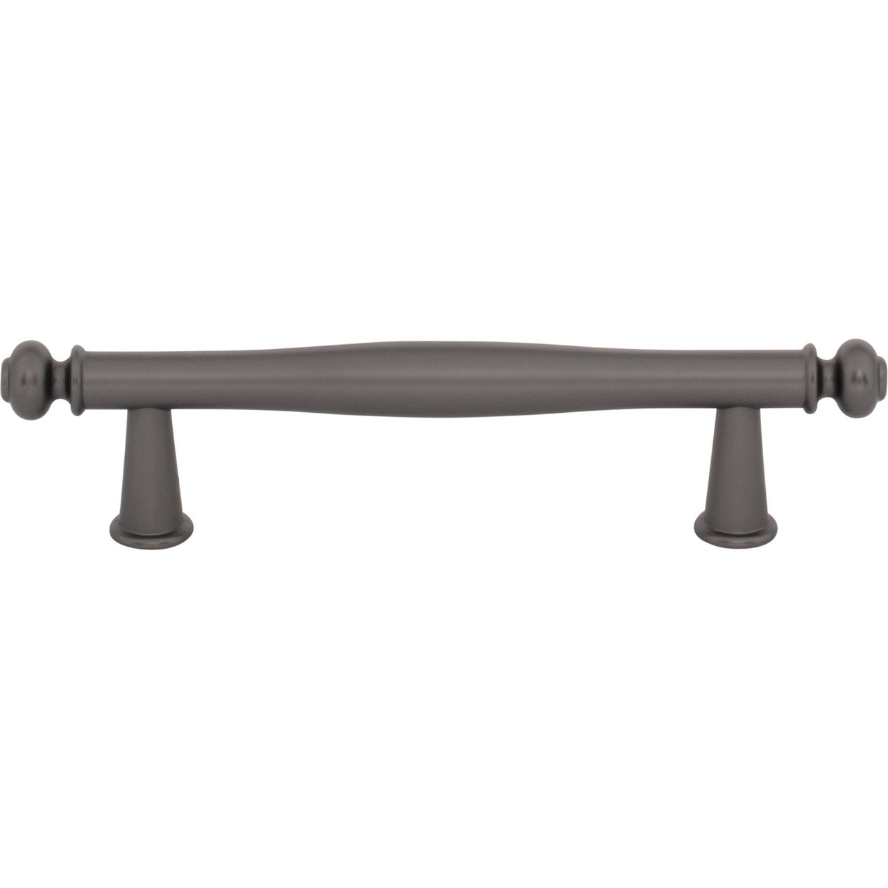 Top Knobs TK3191AG: 3-3/4" cc Coddington Cabinet Pull - Ash Gray