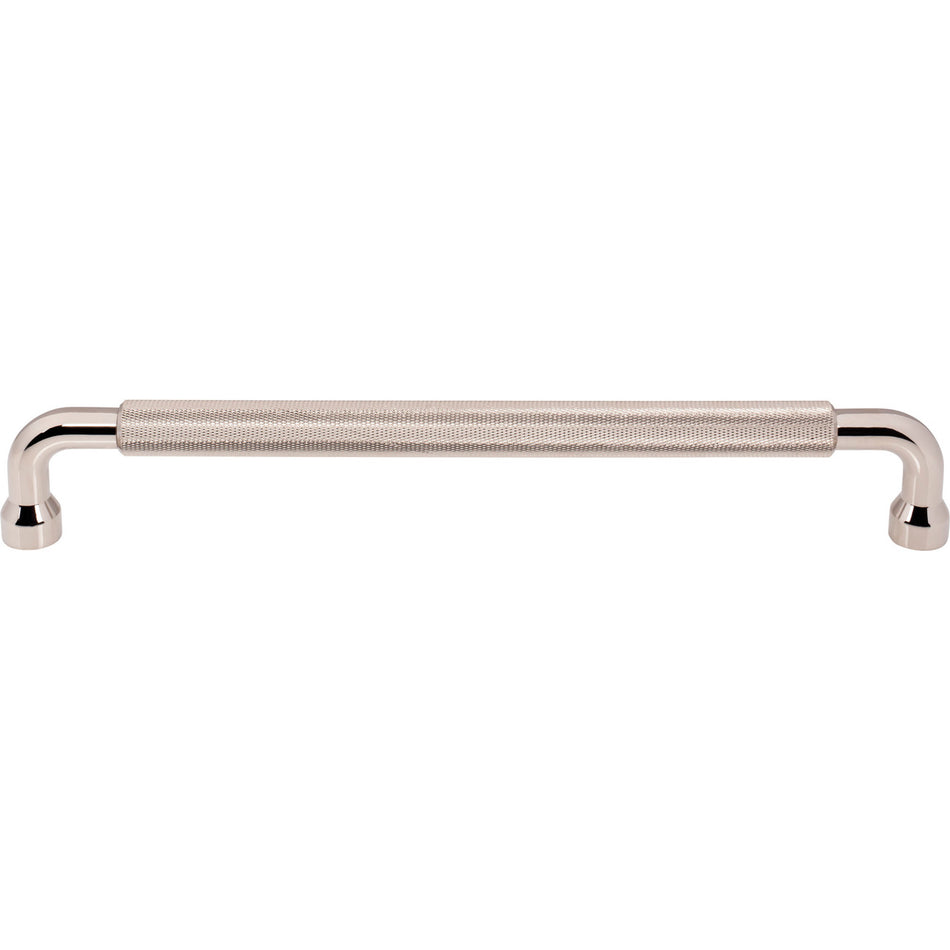 Top Knobs TK3268PN: 12" cc Garrison Bar Cabinet Pull - Polished Nickel