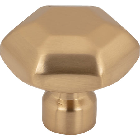Top Knobs TK3200HB: 1-1/4" Dustin Cabinet Knob - Honey Bronze