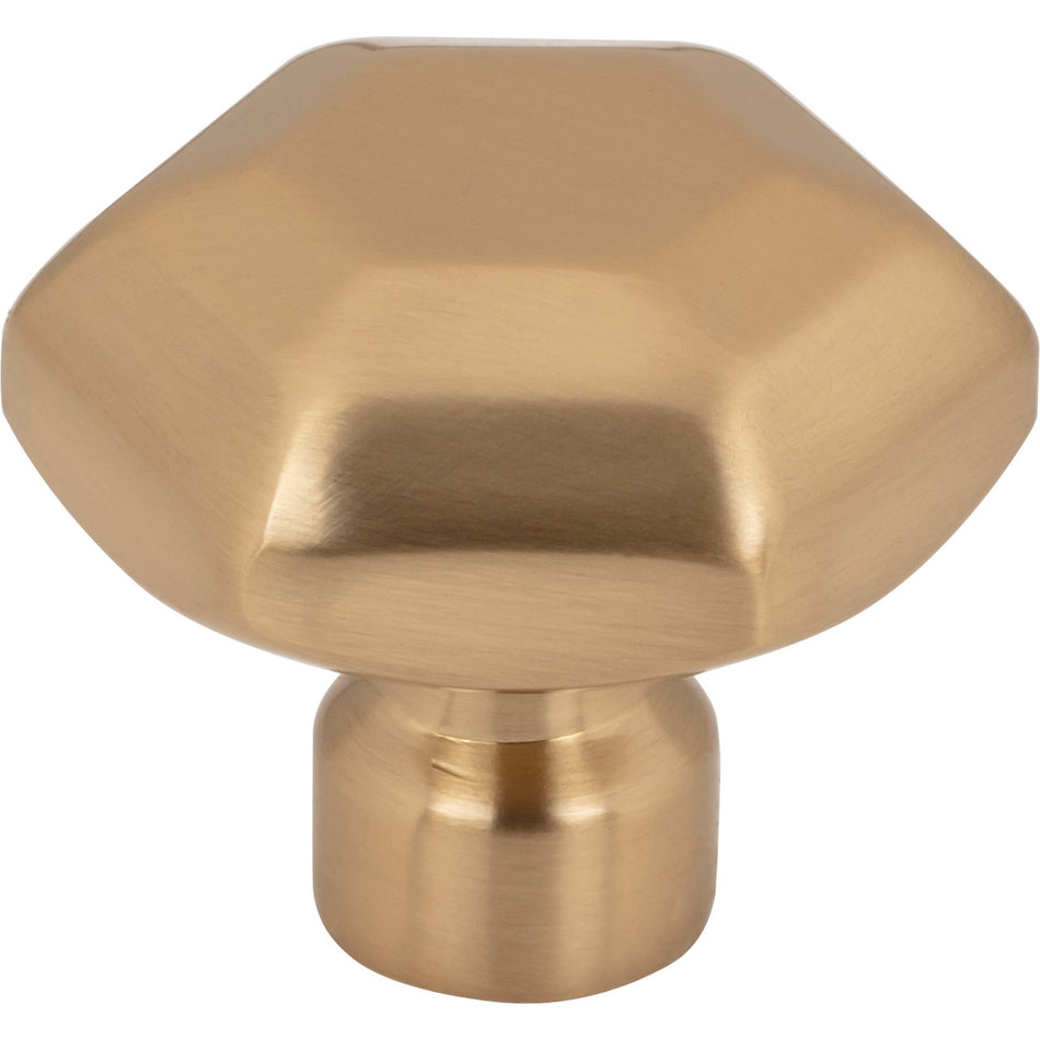 Top Knobs TK3200HB: 1-1/4" Dustin Cabinet Knob - Honey Bronze