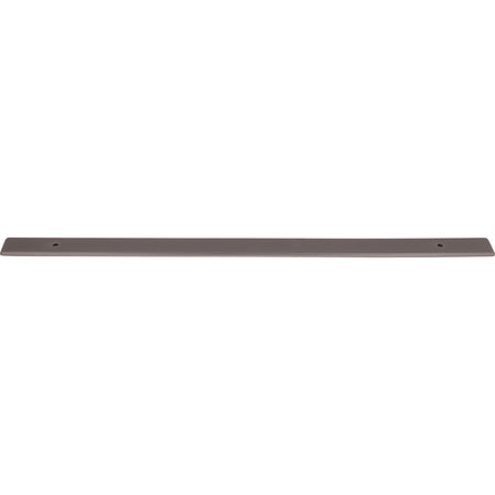 Top Knobs TK3288AG: 23" Radcliffe  Backplate - Ash Grey
