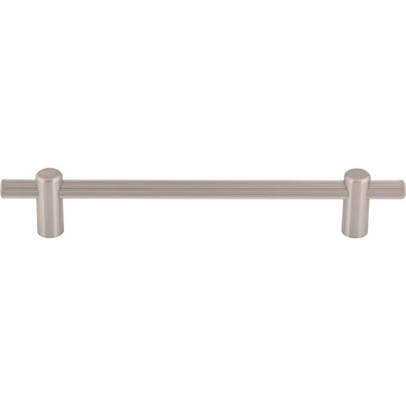 Top Knobs TK3254BSN: 6-5/16" cc Dempsey Bar Cabinet Pull - Brushed Satin Nickel