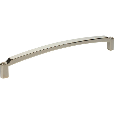 Top Knobs TK3177PN: 12" cc Haddonfield D-Handle Cabinet Pull - Polished Nickel