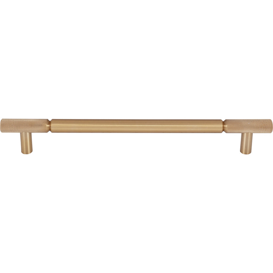 Top Knobs TK3246HB: 12" cc Prestwick Bar Cabinet Pull - Honey Bronze