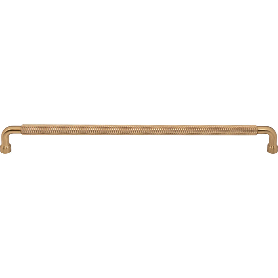 Top Knobs TK3267HB: 12" cc Garrison Bar Cabinet Pull - Honey Bronze