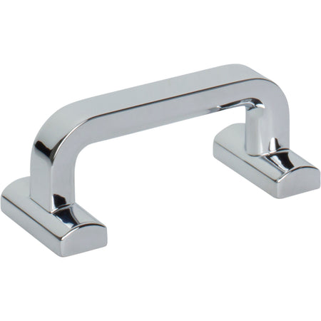 Top Knobs TK3161PC: 2-1/2" cc Harrison D-Handle Cabinet Pull - Polished Chrome