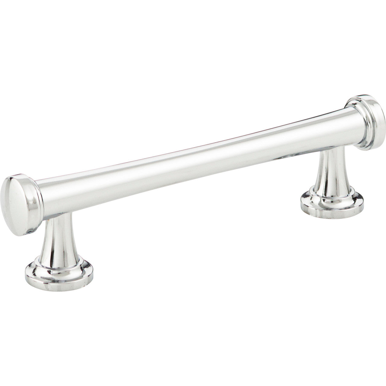 Atlas 436-CH: 3-3/4" cc Browning Cabinet Pull - Polished Chrome