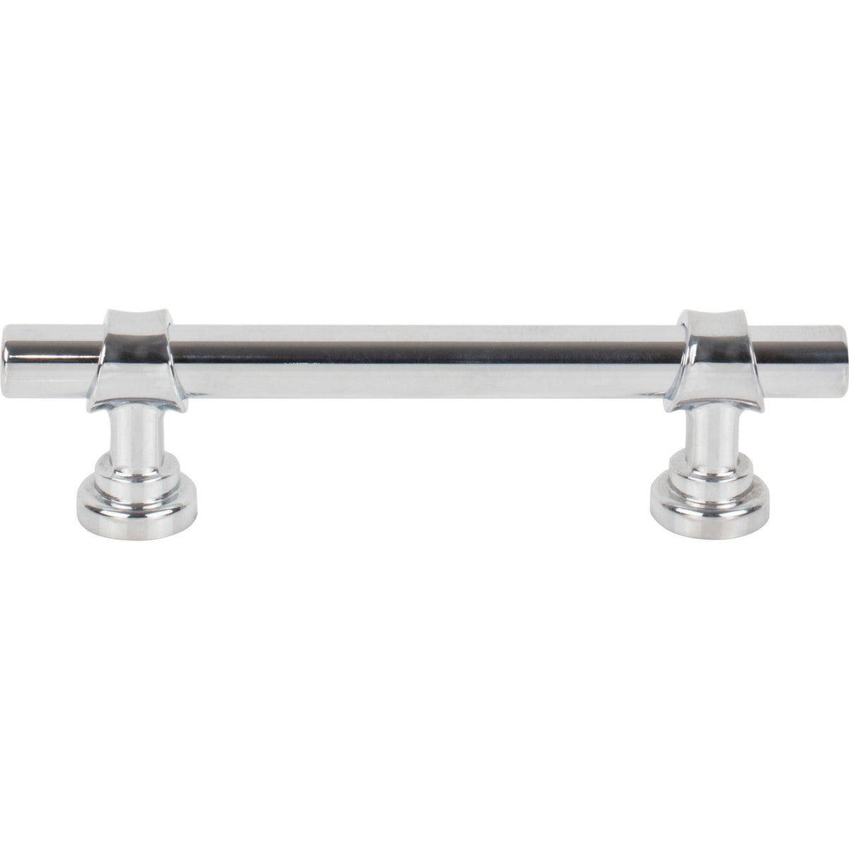 Top Knobs M2834: 3-3/4" cc  Bar Cabinet Pull - Polished Chrome
