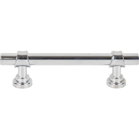 Top Knobs M2834: 3-3/4" cc  Bar Cabinet Pull - Polished Chrome