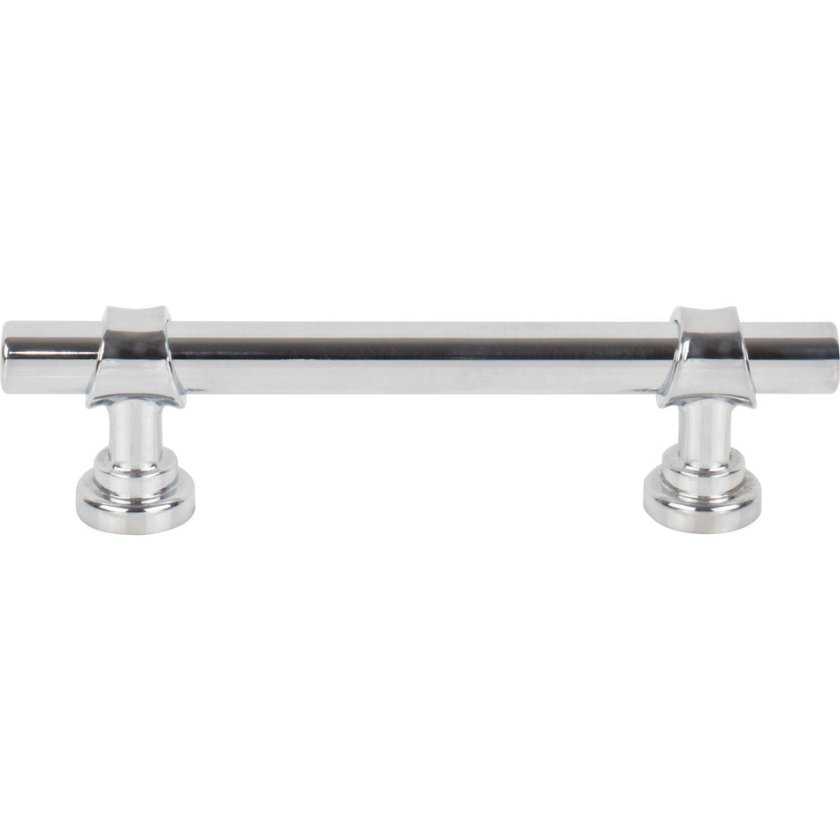 Top Knobs M2834: 3-3/4" cc  Bar Cabinet Pull - Polished Chrome