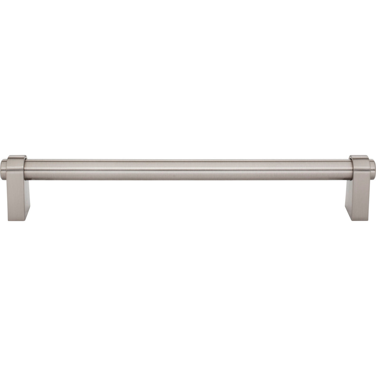 Top Knobs TK3216BSN: 12" cc Lawrence Appliance Pull - Brushed Satin Nickel