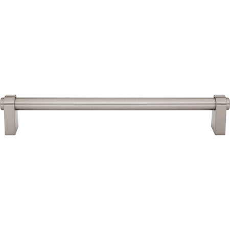 Top Knobs TK3216BSN: 12" cc Lawrence Appliance Pull - Brushed Satin Nickel