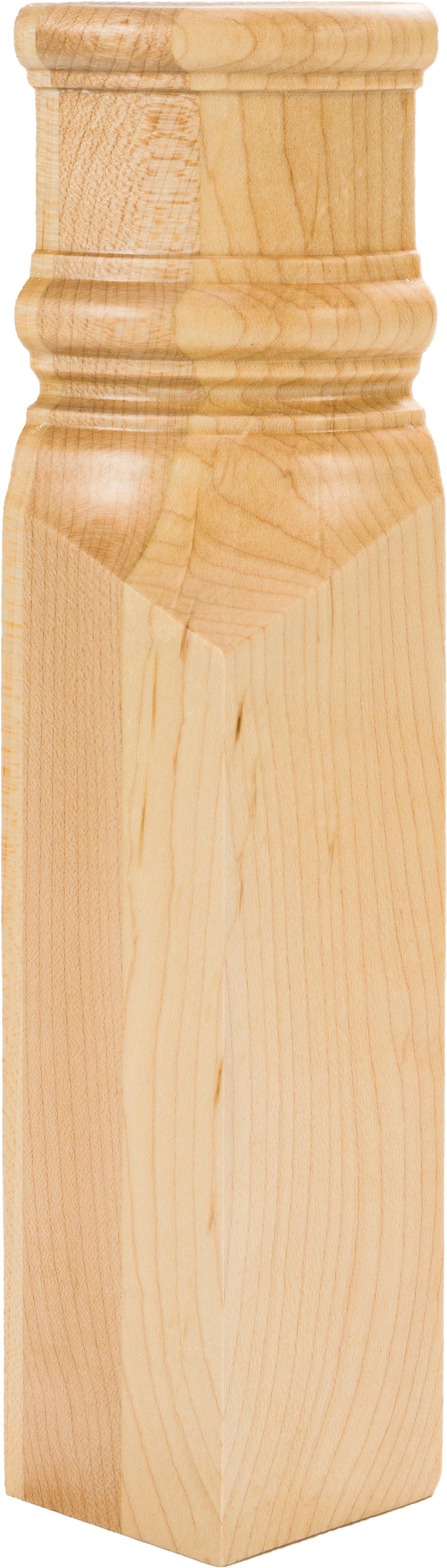 Hardware Resources TB1-RW: 2-7/8" x 1-7/8" x 9-7/8" Spool & Transition Block - Rubberwood