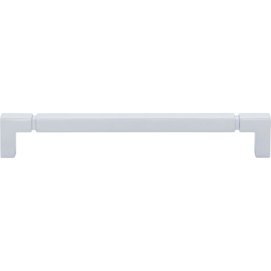 Top Knobs TK3224PC: 7-9/16" cc Langston Cabinet Pull - Polished Chrome