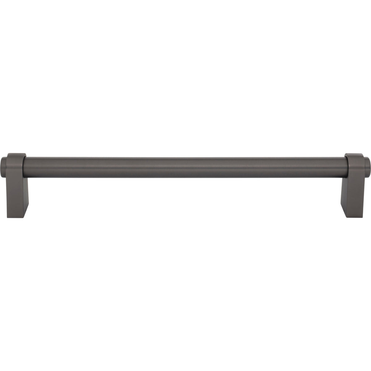 Top Knobs TK3216AG: 12" cc Lawrence Appliance Pull - Ash Gray