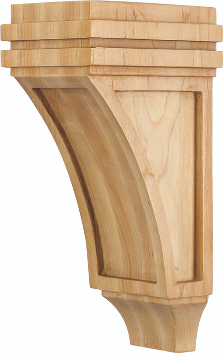 Hardware Resources COR22-1CH: 4" x 5" x 10" Mission Corbel. - Cherry.