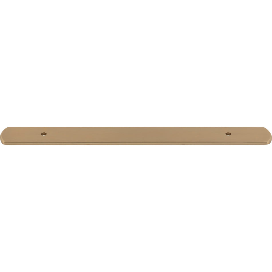 Top Knobs TK3273HB: 9-5/16" Wescott  Backplate - Honey Bronze