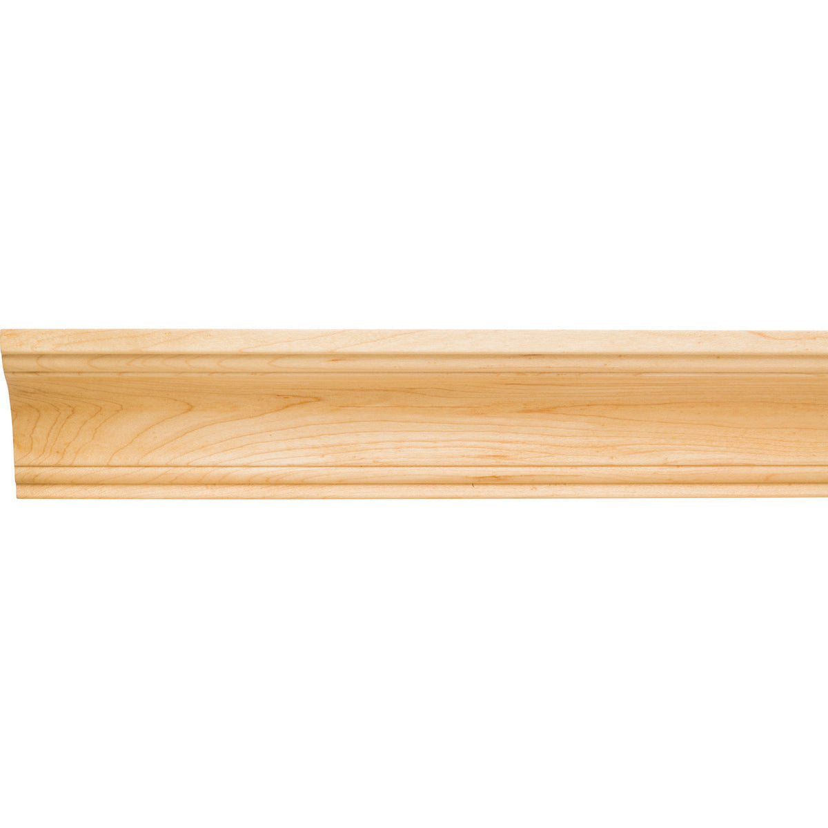 Hardware Resources MC9HMP: 3-1/4" x 3/4" Cove Crown Moulding - Hard Maple