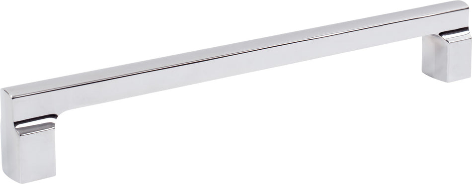 Atlas A529-CH: 18" cc Reeves Square Bar Appliance Pull - Polished Chrome
