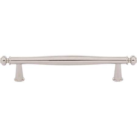 Top Knobs TK3192PN: 5-1/16" cc Coddington Cabinet Pull - Polished Nickel