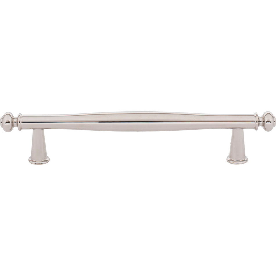 Top Knobs TK3192PN: 5-1/16" cc Coddington Cabinet Pull - Polished Nickel