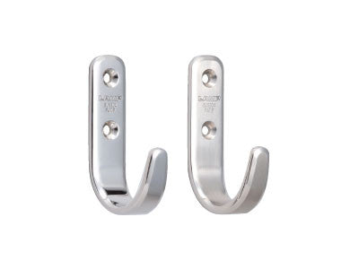 Sugatsune XL-HJT-70/TT: 70mm Utility Wall Hook - Mirror/Satin Stainless Steel