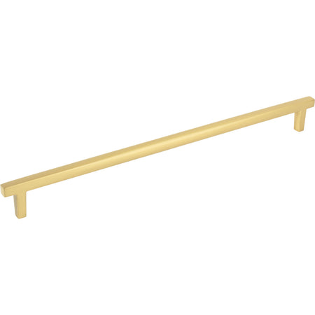Jeffrey Alexander 905-305BG: 305mm cc Whitlock Bar Cabinet Pull - Brushed Gold