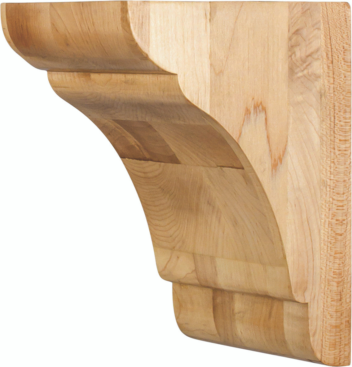 Hardware Resources COR33-1HMP: Minimalist Corbel - Hard Maple