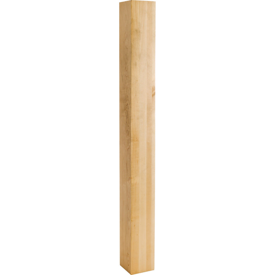 Hardware Resources P42WO: 3-1/2" x 3-1/2" x 35-1/2" Square Post - White Oak