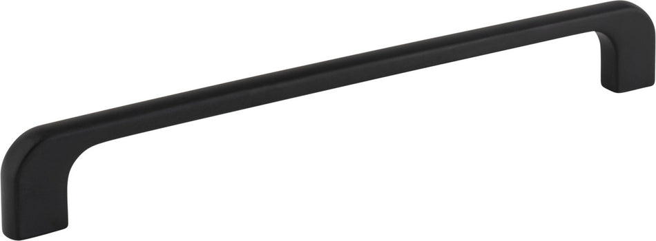 Jeffrey Alexander 264-192MB: 192mm cc Alvar Cabinet Pull - Matte Black