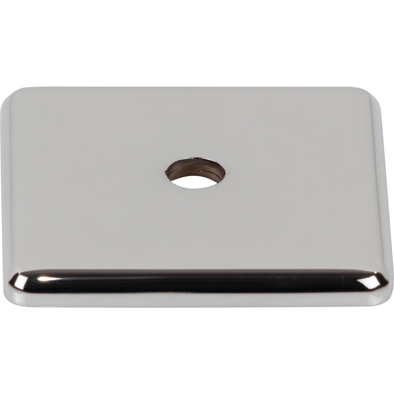 Top Knobs TK3280PC: 1-1/4" Radcliffe  Backplate - Polished Chrome