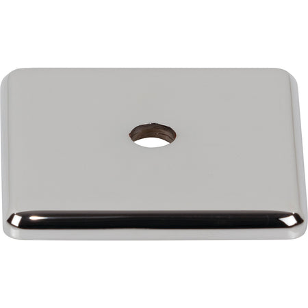Top Knobs TK3280PC: 1-1/4" Radcliffe  Backplate - Polished Chrome