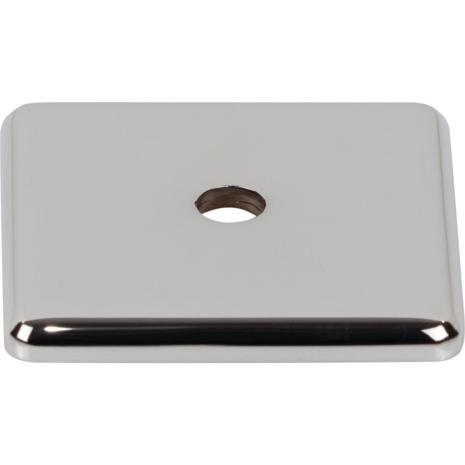 Top Knobs TK3280PC: 1-1/4" Radcliffe  Backplate - Polished Chrome