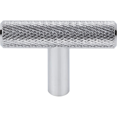 Top Knobs TK3240PC: 2" Prestwick T-Bar Cabinet Knob - Polished Chrome