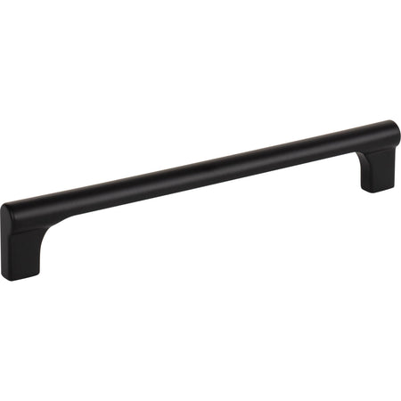 Atlas A654-BL: 6-5/16" cc Whittier Cabinet Pull - Matte Black