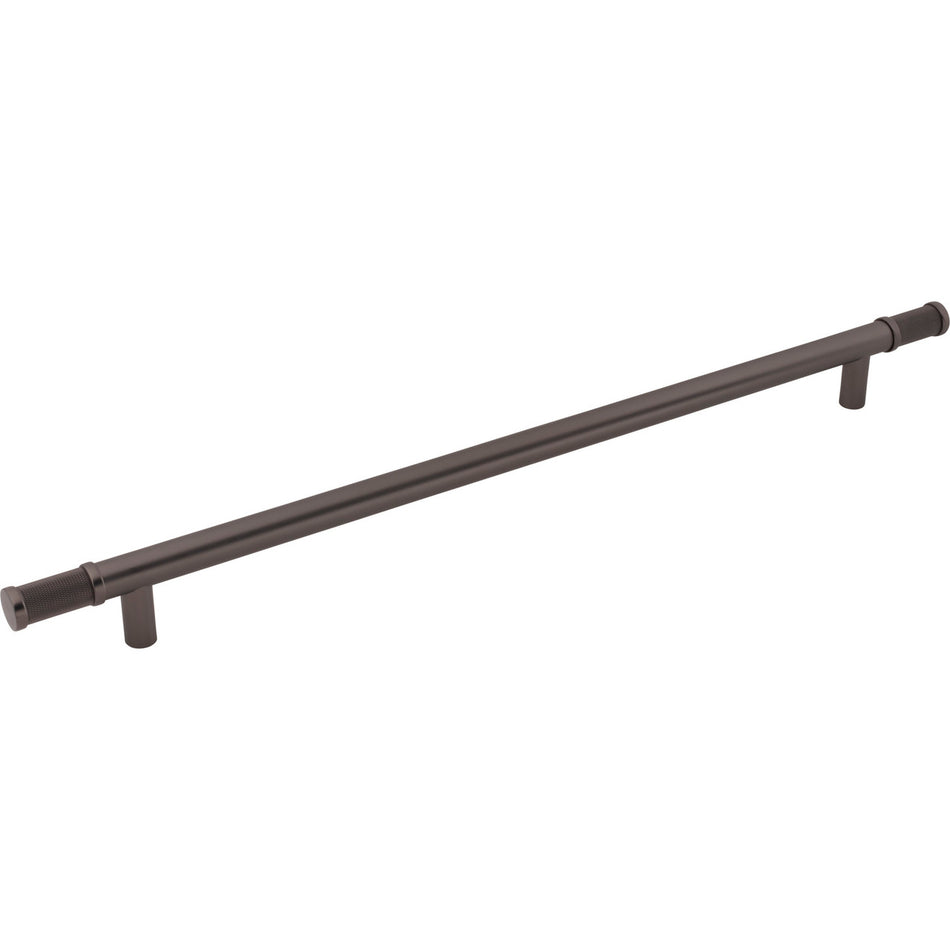 Top Knobs TK3239AG: 18" cc Burnham Bar Cabinet Pull - Ash Grey