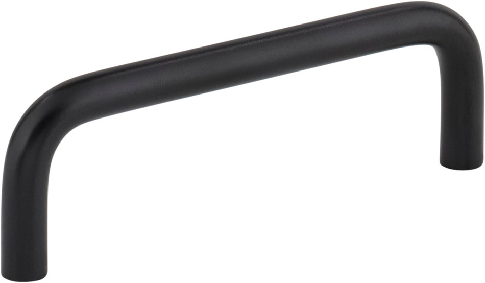 Elements S271-3.5MB: 3-1/2" cc Torino Wire Cabinet Pull - Matte Black