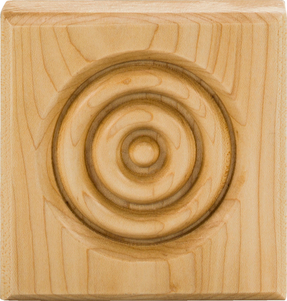 Hardware Resources ROS4POP: Beveled Edge Rosette - Poplar